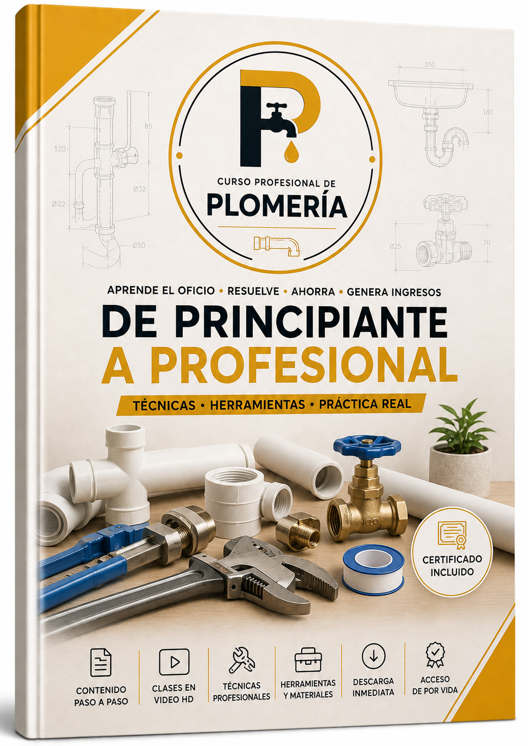 CURSO DE PLOMERIA:INGRESOS ASEGURADOS
